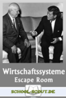 Escape Room - Wirtschaftssysteme - Edubreakout zu Planwirtschaft, freier und sozialer Marktwirtschaft - Sowi/Politik