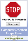 Escape Room - Computersicherheit - Edubreakout zu Viren, Trojanern, Firewalls und sicheren Passwörtern - Informatik