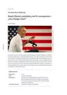 Barack Obama's presidency and its consequences. "Has Change Come?" - Geschichte bilingual - Geschichte