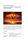 Atomkrieg in Europa - Hirngespinst oder reale Gefahr? - Internationale Politik und globale Fragen - Sowi/Politik