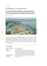 La crisis climática en México - Umweltprobleme und Lösungsansätze erschließen - Spanisch
