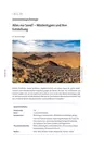 Alles nur Sand? Wüstentypen und ihre Entstehung - Geomorphologie/Geologie - Erdkunde/Geografie