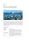 Smart City - Die Stadt der Zukunft? - Stadt und Stadtplanung - Erdkunde/Geografie
