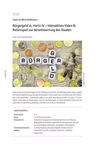 Bürgergeld vs. Hartz IV - Interaktives Video & Rollenspiel zur Verantwortung des Staates - Sowi/Politik