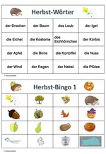 Bingo: Herbst - Mit Bingo-Spaß in den Herbst! - Deutsch