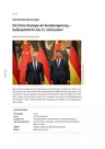 Die China-Strategie der Bundesregierung - Außenpolitik für das 21. Jahrhundert? - Sowi/Politik