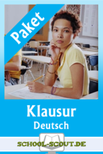 Abitur 2025 Hessen - Klausurenpaket - Veränderbare Klausuren Deutsch mit Musterlösung - Deutsch