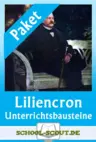 Lyrik von Liliencron - Unterrichtsbausteine im Paket - Interpretation und Arbeitsblätter zur Lyrik - Deutsch