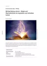 Writing Fantasy stories - Magie und Übernatürliches als Inspiration zum Schreiben nutzen - Englisch