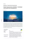 Einheit: Programmieren mit Python - Grundlagen und Erstellen eines Textadventures - Informatik