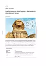 Bruchrechnung im Alten Ägypten - Mathematisch üben, kulturell lernen - Mathematik