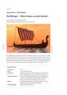 Die Wikinger - Wilde Horden aus dem Norden? - Sachunterricht – Zeit & Wandel - Sachunterricht