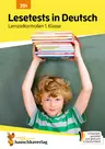 Übungsheft mit 23 Lesetests in Deutsch 1. Klasse - Echte Klassenarbeiten mit Punktevergabe und Lösungen - Lesen lernen und üben - Deutsch