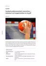 Handball problemorientiert unterrichten - Indiviual- und Gruppentaktiken im Angriff - Sport