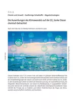 Die Auswirkungen des Klimawandels auf die CO2-Senke Ozean chemisch betrachtet - Chemie und Umwelt – Gasförmige Schadstoffe – Abgastechnologien - Chemie