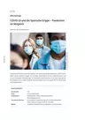 Mikrobiologie: COVID-19 und die Spanische Grippe - Pandemien im Vergleich - Biologie