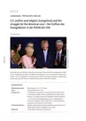 U.S. politics and religion: Evangelicals and the struggle for the American soul - Der Einfluss der Evangelikalen in der Politik der USA - Englisch