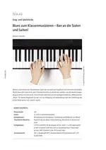 Blues zum Klassenmusizieren - Ran an die Tasten und Saiten! - Musik