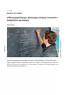 Analysis: Differenzialgleichungen, Ableitungen, Integrale, Grenzwerte - Aufgabenmix aus Analysis - Mathematik