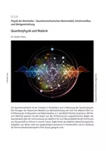 Quantenphysik und Materie - Physik der Atomhülle - Quantenmechanisches Atommodell, Schalenaufbau und Röntgenstrahlung - Physik