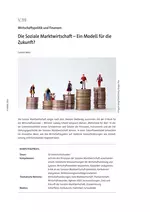 Die Soziale Marktwirtschaft - Ein Modell für die Zukunft? - Sowi/Politik