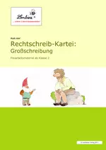 Rechtschreib-Kartei: Großschreibung - Freiarbeitsmaterial ab Klasse 5 - Deutsch