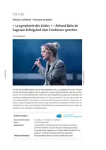 "La symphonie des éclairs" - Anhand Zaho de Sagazans Erfolgslied über Emotionen sprechen - Französisch