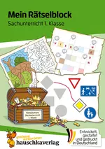 Mein Rätselblock Sachunterricht 1. Klasse - Rätsel für kluge Köpfe mit Lösungen - Förderung mit Freude - Sachunterricht