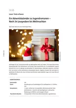 Ein Adventskalender zu Jugendromanen - Noch 24 Leseproben bis Weihnachten - Deutsch