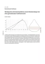 Wendepunkt, Extremwertprobleme und ein Rotationskörper - Ganzrationale Funktionen - Mathematik