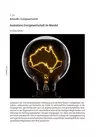 Australiens Energiewirtschaft im Wandel - Rohstoffe / Energiewirtschaft - Erdkunde/Geografie