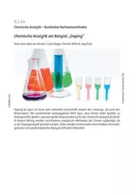 Chemische Analytik am Beispiel "Doping" - Chemische Analytik – Qualitative Nachweismethoden - Chemie