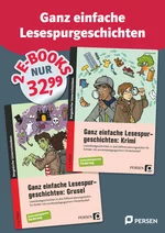 Doppelband: Einfache Lesespurgeschichten - SoPäd - Krimi & Grusel, 3. - 6. Klasse - Deutsch