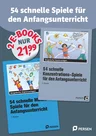 Doppelband 54 schnelle Spiele Anfangsunterricht - Mathe & Konzentration (1. und 2. Klasse) - Fachübergreifend