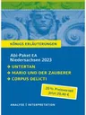 Abi-Paket Niedersachsen 2023 Deutsch EA - Untertan, Mario und der Zauberer, Corpus Delicti - Deutsch